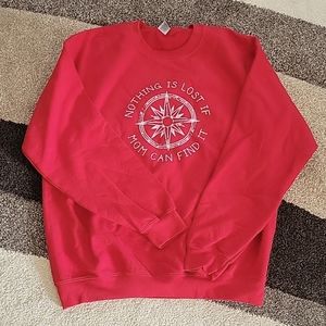 Sweatshirt "Nothing is Lost..." Size L